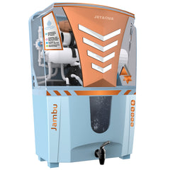 JetAqua Jambu RO + UV + UF + Copper + Zinc Alkaline Water Purifier (10L) – Wall Mount / Countertop | 90–95% TDS Purification