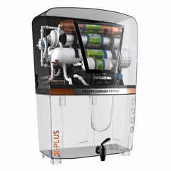 JetAqua X-Plus RO + UV + UF + Copper + Zinc Alkaline Water Purifier (10 L) – Wall Mount / Countertop | 90–95 % TDS Purification