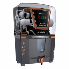 JetAqua X-Plus RO + UV + UF + Copper + Zinc Alkaline Water Purifier (10 L) – Wall Mount / Countertop | 90–95 % TDS Purification