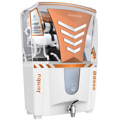 JetAqua Jambu RO + UV + UF + Copper + Zinc Alkaline Water Purifier (10L) – Wall Mount / Countertop | 90–95% TDS Purification