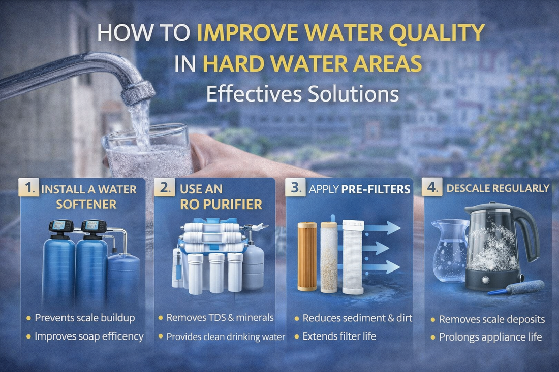 How to Improve Water Quality in Hard Water Areas: Effective Solutions