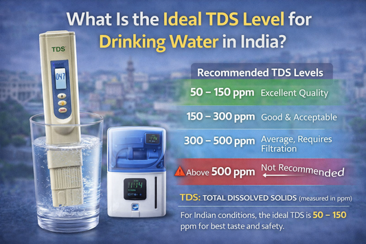 What Is the Ideal TDS Level for Drinking Water in India?