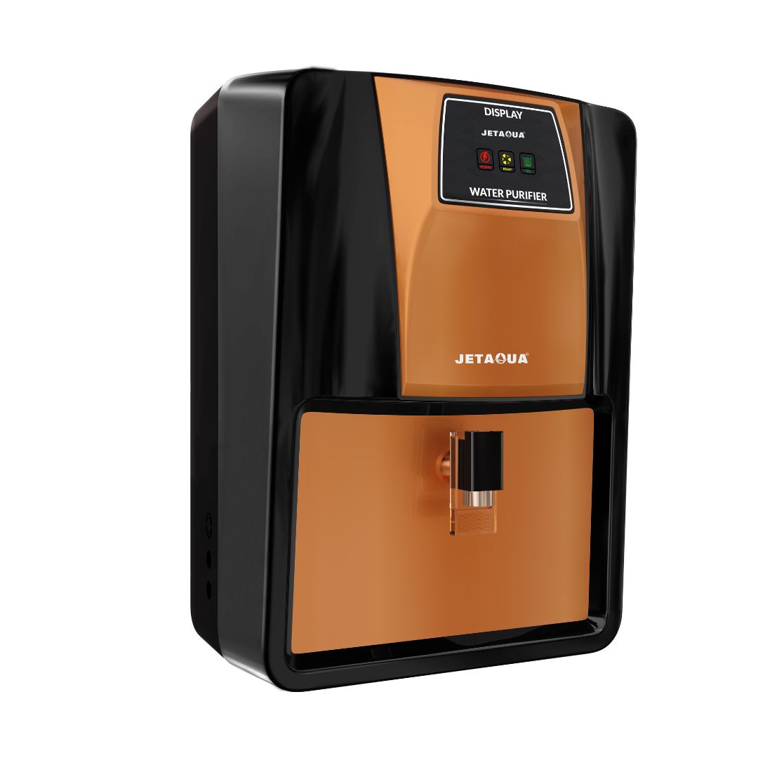 JetAqua Omega RO + UV + UF + Copper + Zinc Alkaline Water Purifier (10L) – Wall Mount / Countertop | Digital Display | 90–95% TDS Purification